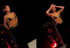 Farah Zeynep Abdullah'tan oryantal şov! Kalçalarını kıvırdığı anlar olay oldu