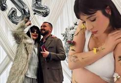 7 aylık hamile olan Gonca Vuslateri evlendi! Eşi ilk kez görüldü