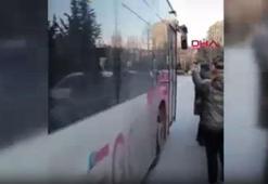 Yolcuya muşta ile saldıran otobüs şoförüne gözaltı
