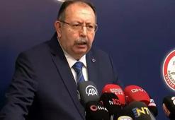 YSK Başkanı'ndan yayın yasağı açıklaması!