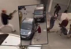 Film sahnelerini aratmayan çatışmada pompalı tüfeklerle kurşun yağdırdılar