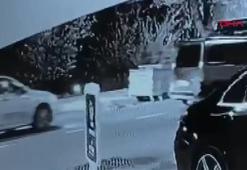 Film sahnelerini aratmadılar! Taksinin yolunu kesip kurşun yağdırdılar