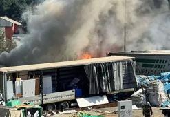 İstanbul yediemin otoparkında yangın!