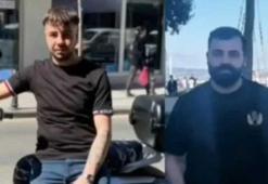 İki arkadaşlar aradında çatışma çıktı! Saniye saniye güvenlik kamerası kaydetti