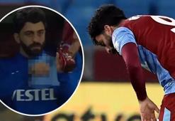 Trabzonspor'da Umut Bozok'tan skandal el hareketi!