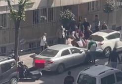 Genç kızlar kavga etti! Aileler de dahil oldu