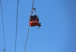 Teleferik'te korku dolu anları kayıt altına alan anne- kız konuştu