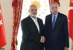 Cumhurbaşkanı Erdoğan ile Hamas Siyasi Büro Başkanı Haniye arasında kritik görüşme