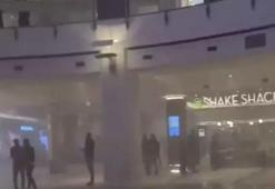 İstanbul İstinye'de AVM'de yangın paniği