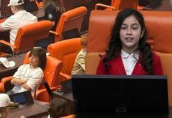 TBMM'de çocuk özel oturumu! Milletvekillerin yerlerini aldılar
