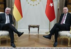Alman Cumhurbaşkanı Beştepe'de Cumhurbaşkanı Erdoğan: Teröre karşı destek bekliyoruz