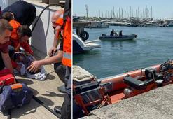 İstanbul'da deniz taksi ile kano çarpıştı: 2 kadın yaralandı