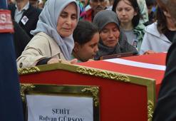 Şehit Rıdvan Gürsoy'a son veda