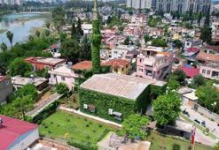 Adana'nın botanik bahçesi 'Yeşil Cami' bu sene de yeşil rengine büründü