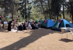 Adana'da Filistin'e destek için 'Farkındalık Çadırı'! 5 gün boyunca nöbet tutulacak