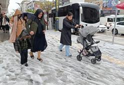 Resmen lapa lapa kar yağdı! Mayıs ayında her yer beyaza büründü, sıcaklıklar sıfırın altına düştü