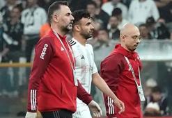 Beşiktaş'a kötü haber! Çifte sakatlık şoku