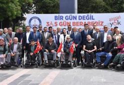 Gaziantep'te 103 engelliye akülü ve manuel tekerlekli sandalye dağıtıldı! “Bir Gün Değil 365 gün Beraberiz”