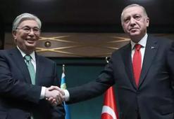 Cumhurbaşkanı Erdoğan, Kazakistan Cumhurbaşkanı Tokayev ile görüştü