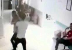 Doktor bıçakla saldırıdan kapıyı kilitleyerek kurtuldu!