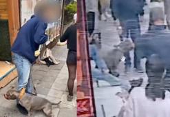 Ağızlıksız gezdirilen Pitbull cinsi köpek dehşet saçtı!