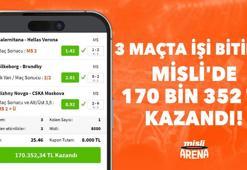 3 maçta işi bitirdi, Misli’de 170 bin 352 TL kazandı!