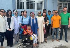 Küçük Yasin engel tanımadı