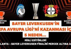 Bayer Leverkusen’in UEFA Avrupa Ligi’ni kazanması için 5 neden… Misli editörleri Atalanta – Bayer Leverkusen finalini mercek altına aldı!