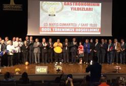 Gaziantep'te 'Gastronominin Yıldızları' ödül töreni düzenlendi! Çok sayıda davetli katıldı