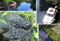 Riva Deresi’nde korkunç manzara: Siyaha döndü! ‘Son derece tehlikeli’