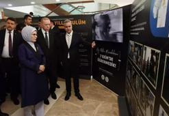 Cumhurbaşkanı Erdoğan'dan İsrail zulmünü anlatan sergiye ziyaret