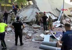 İstanbul Küçükçekmece'de bina çöktü