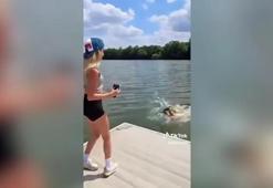 Yaptığı yayın izlensin diye insanlığını kaybetti! Yaşlı kadını denize attı, arkasına bile bakmadı