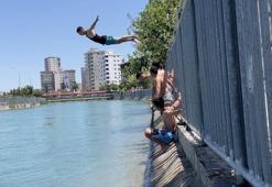 Adana'da sıcaklık rekor seviyeye ulaştı, termometreler 44 dereceyi gösterdi! "Havuz sıkıcı geliyor"