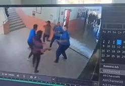 Okul müdürüne zincirle saldıran şüpheli!