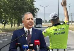 Bakan Yerlikaya'dan trafik tedbiri açıklaması: 66 bin 92 personel görevlendirildi