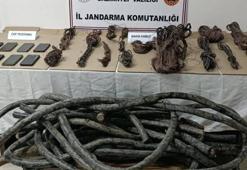 Gaziantep'te devlet kurumundan 5 milyon liralık kablo vurgununa jandarma darbesi