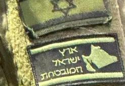 İsrail askerinin kolunda skandal harita! Türkiye dahil birçok ülkeyi kapsıyor