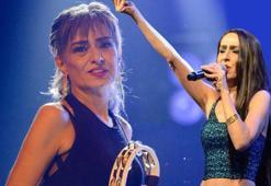 Antik Tiyatro'da konser veren Yıldız Tilbe mezarın üzerine çıkmaya çalıştı! Güvenlikler uyardı: Kaldırsınlar oradan