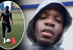 Wilfried Zaha'yı görenler inanamadı! Sarıyer'de tek başına antrenman yaptı