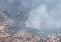 MSB duyurdu: PKK'lı teröristler Irak'ın kuzeyinde saklanmak için ormanları ateşe veriyor