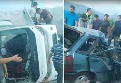 Mersin'de otobüs ve araç birbirine girdi: 2 can kaybı, 35 yaralı