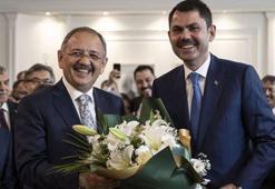 Çevre ve Şehircilik Bakanlığı'nda devir teslim töreni