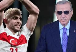 Cumhurbaşkanı Erdoğan'dan Barış Alper Yılmaz'a: Hemşehrim, senden gol bekledim