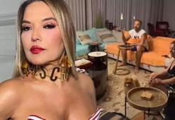 Demet Akalın'ın ultra lüks yazlığındaki koltuk örtüleri olay oldu!