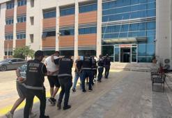 El yapımı patlayıcı ile dükkanlardan haraç alan 6 kişi yakalandı