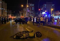 Adana Kozan'da motosiklet ile otomobil çarpıştı: 7 yaralı