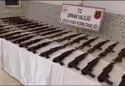 Şırnak'ta Bozdoğan - 49 operasyonu! 36 adet tüfek ele geçirildi