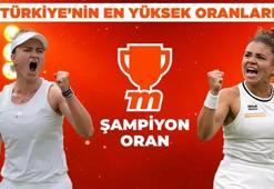 "Krejcikova-Paolini" Wimbledon Kadınlar final maçına Türkiye'nin "En Yüksek" iddaa oranları Misli'de!