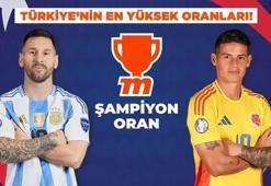 Arjantin-Kolombiya maçı canlı bahis seçeneğiyle Misli'de